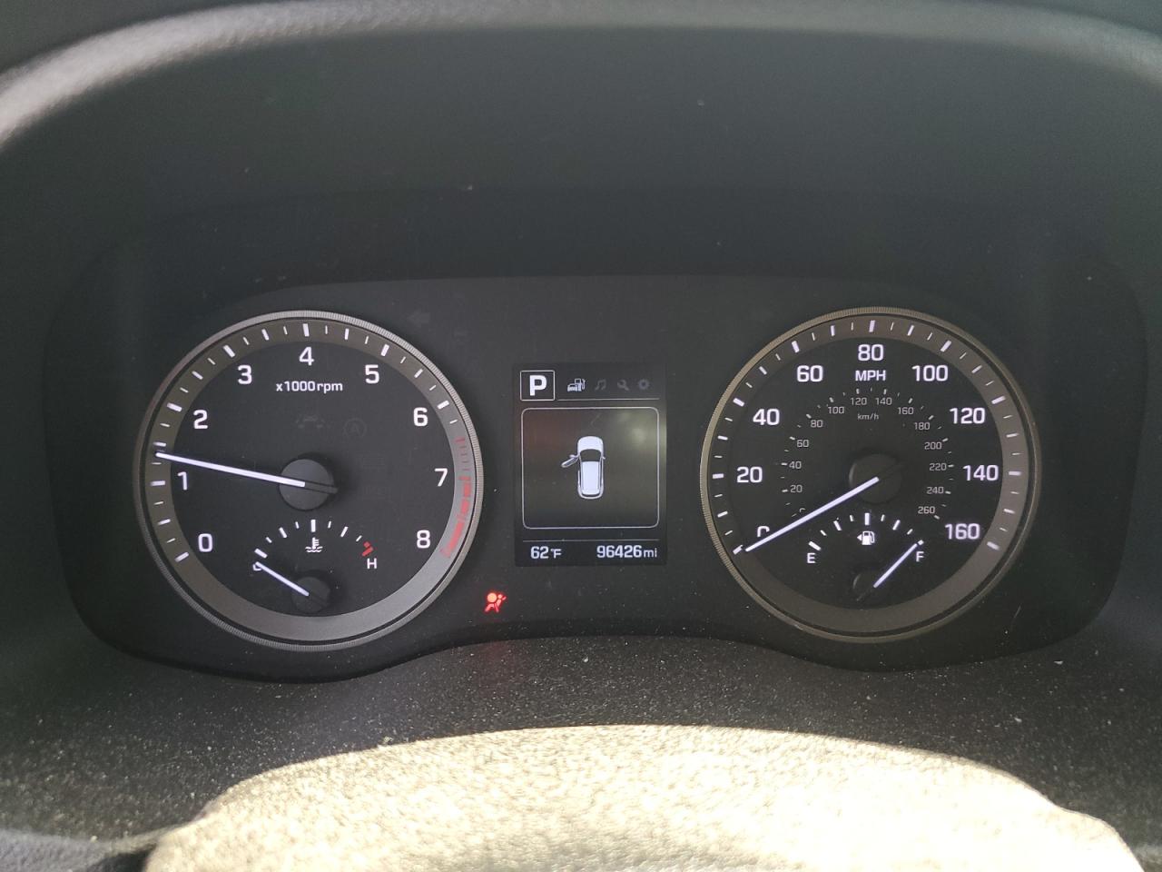 2018 Hyundai Tucson VIN KM8J33AL1JU804819 Copart auction photo, front end damage thumbnail 9