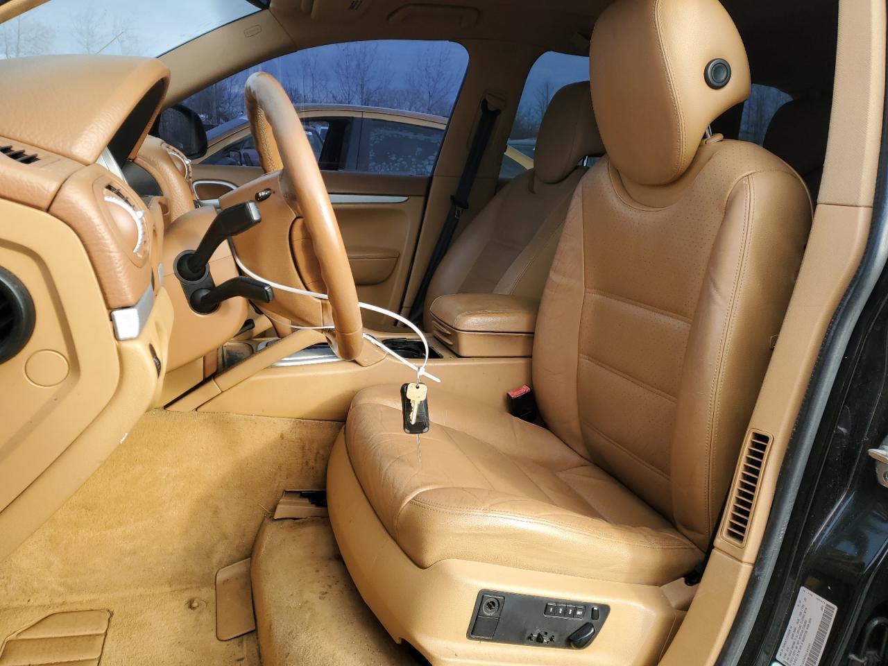 2005 Porsche Cayenne VIN WP1AB29P85LA63281 Copart auction photo, front end damage thumbnail 7