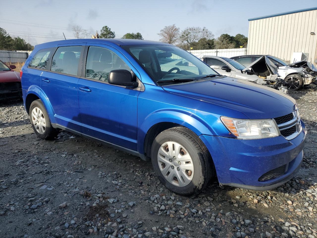 2015 Dodge Journey VIN 3C4PDCAB7FT708567 Copart auction photo, mechanical damage thumbnail 4