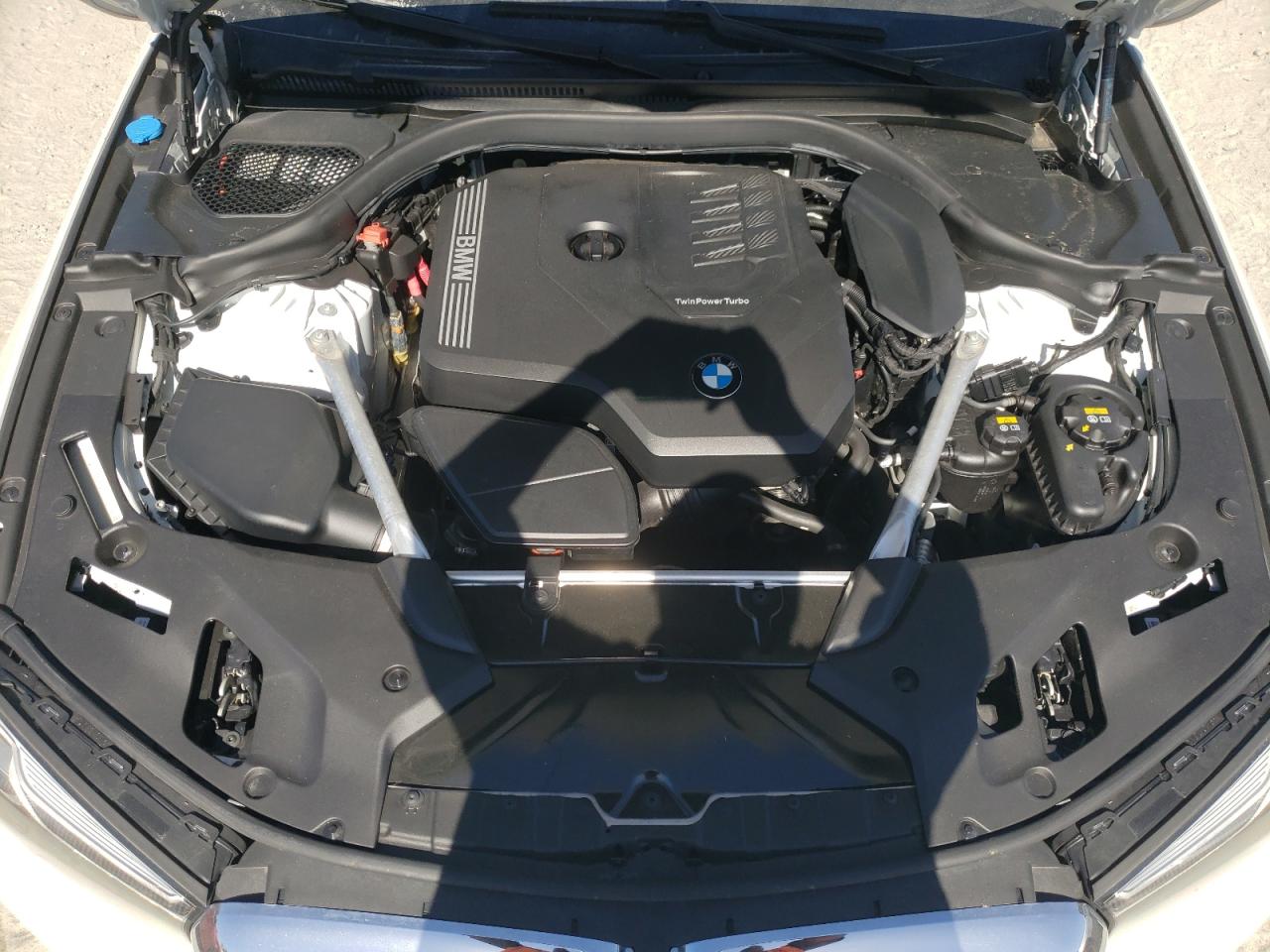 2021 BMW 5er VIN WBA53BH0XMWW97741 Copart auction photo, rear end / side damage thumbnail 13
