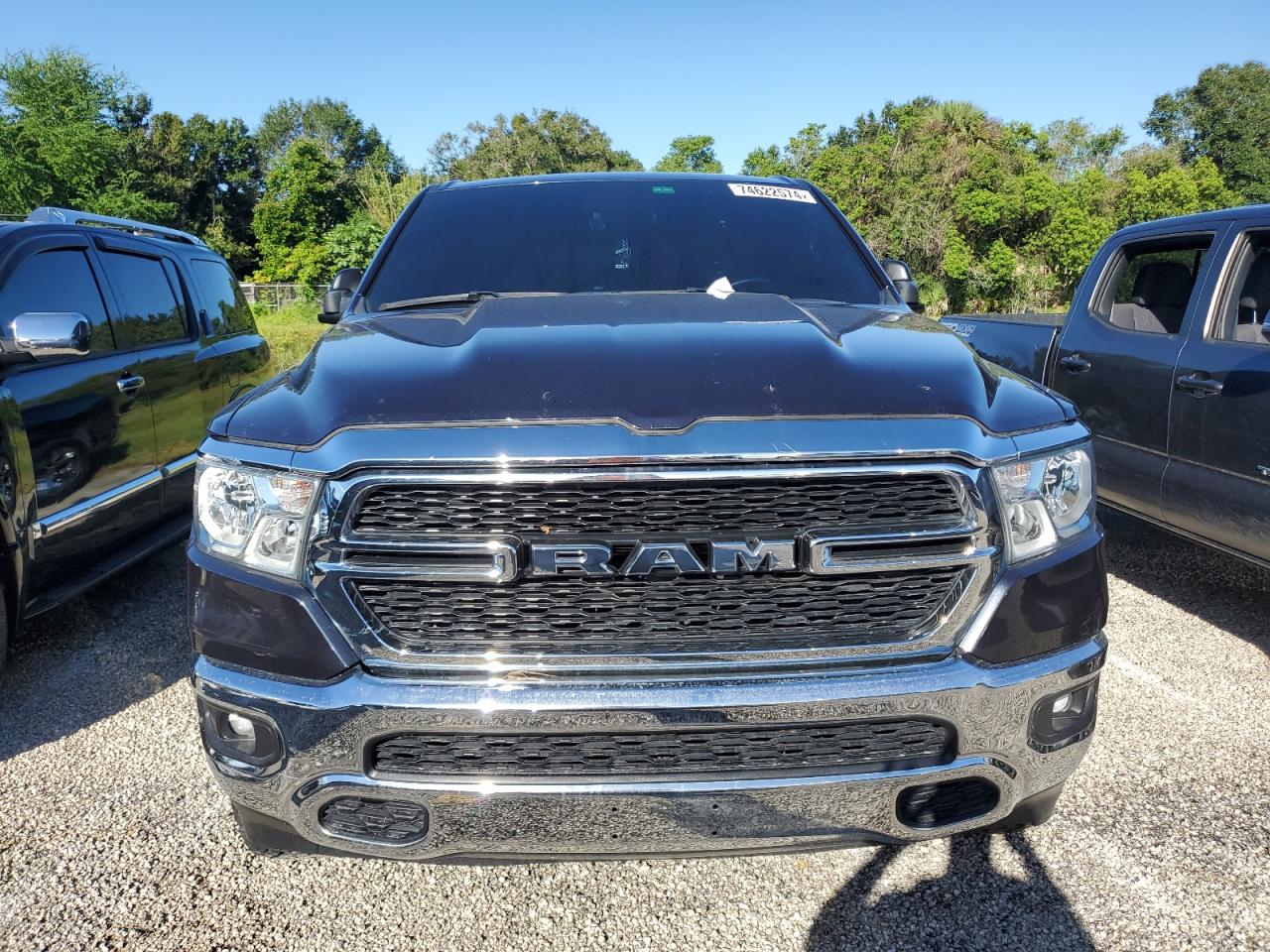 2021 RAM 1500 VIN 1C6RREFM7MN812397 Copart auction photo, water/flood damage thumbnail 5