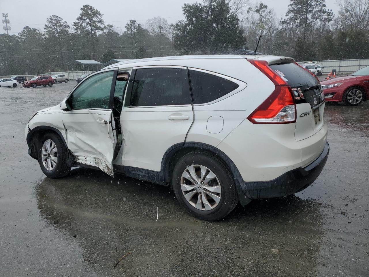 2012 Honda CR-V VIN 5J6RM3H75CL044801 Copart auction photo, side damage thumbnail 2