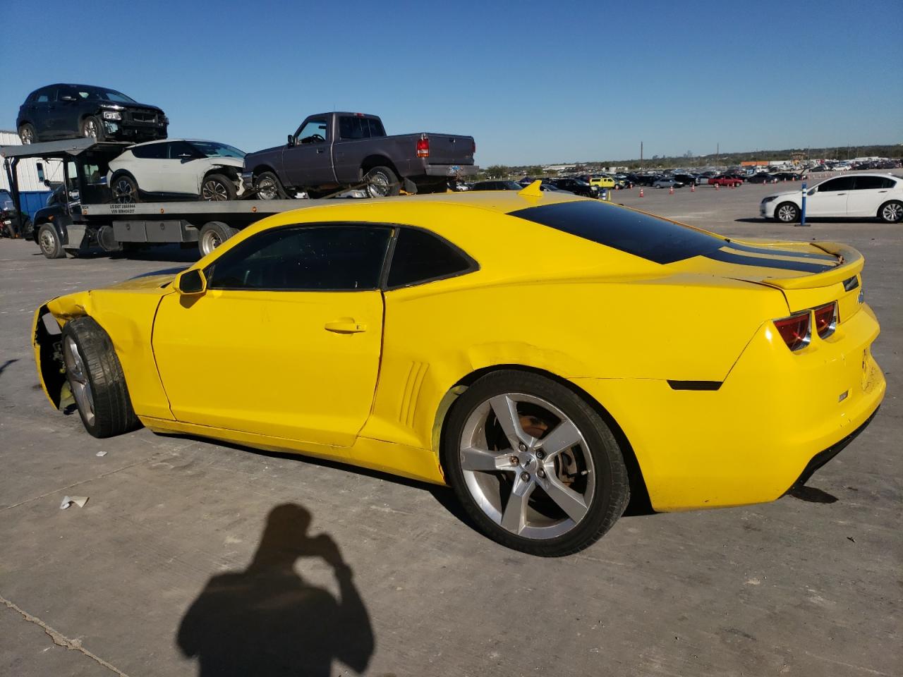 2013 Chevrolet Camaro VIN 2G1FB1E3XD9114847 Copart auction photo, all over damage thumbnail 2