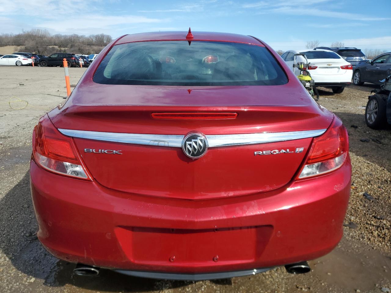 2012 Buick Regal VIN 2G4GS5EV3C9210270 Copart auction photo, front end damage thumbnail 6