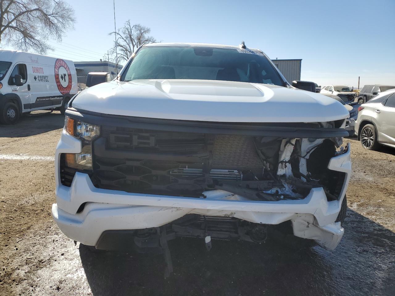 2023 Chevrolet Silverado VIN 3GCPDBEK7PG159113 Copart auction photo, front end damage thumbnail 5