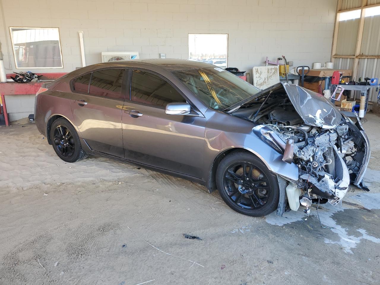 2009 Acura TL VIN 19UUA86579A004779 Copart auction photo, front end / mechanical damage thumbnail 4