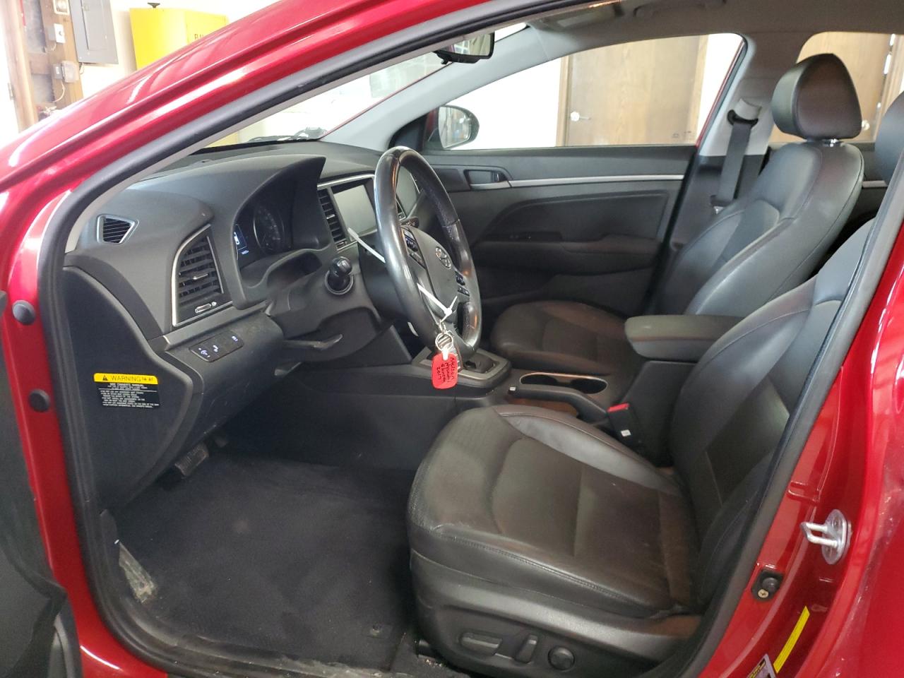 2017 Hyundai Elantra VIN KMHD84LF0HU211605 Copart auction photo, front end damage thumbnail 7