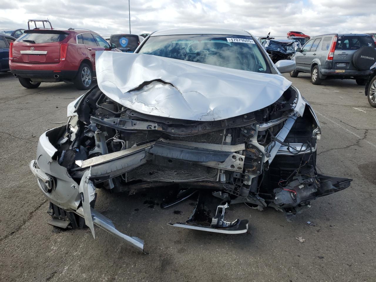 2015 Nissan Altima VIN 1N4AL3APXFC263117 Copart auction photo, front end / side damage thumbnail 5