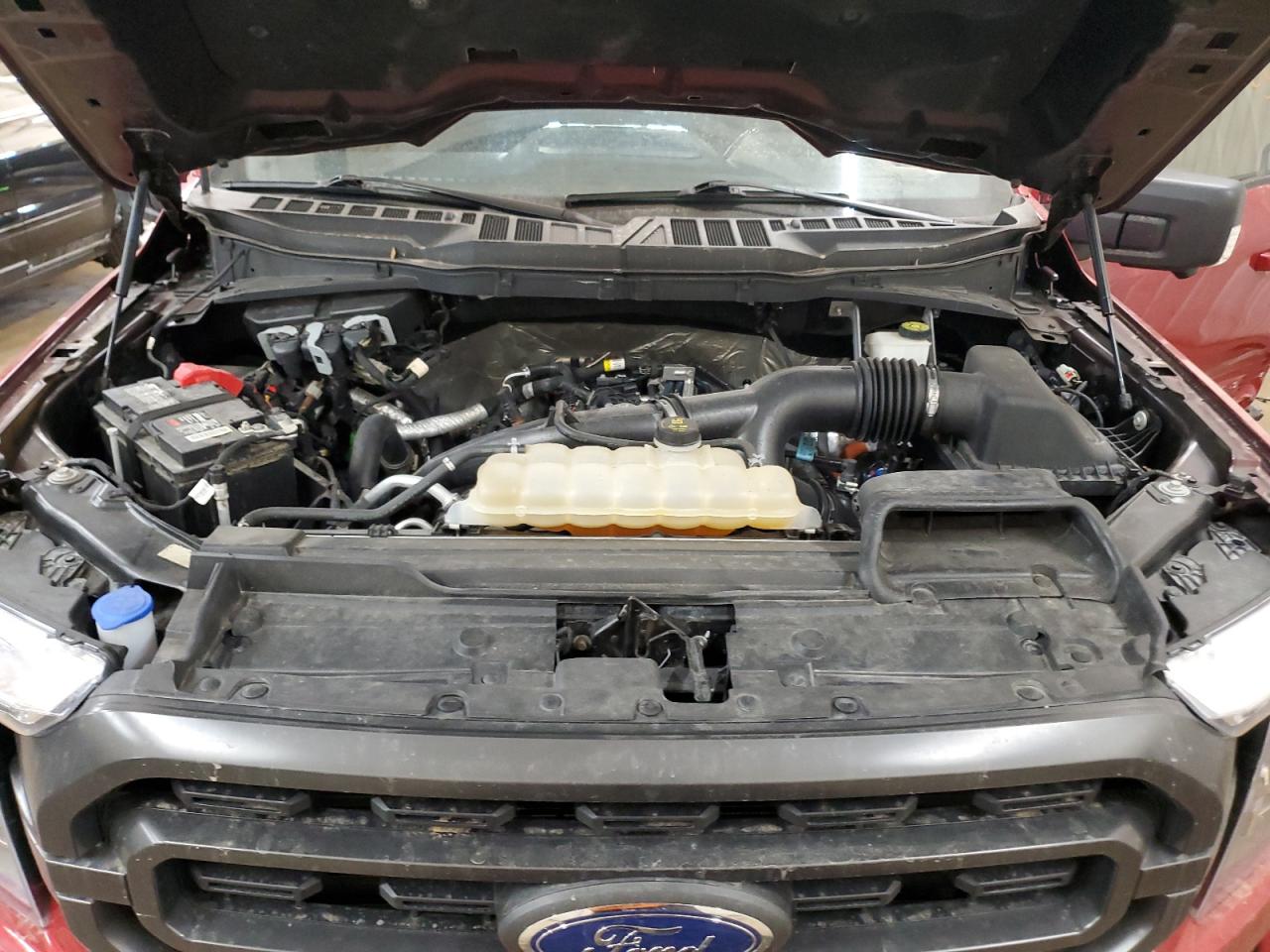 2022 Ford F-150 VIN 1FTEW1EP1NKE80383 Copart auction photo, side damage thumbnail 11