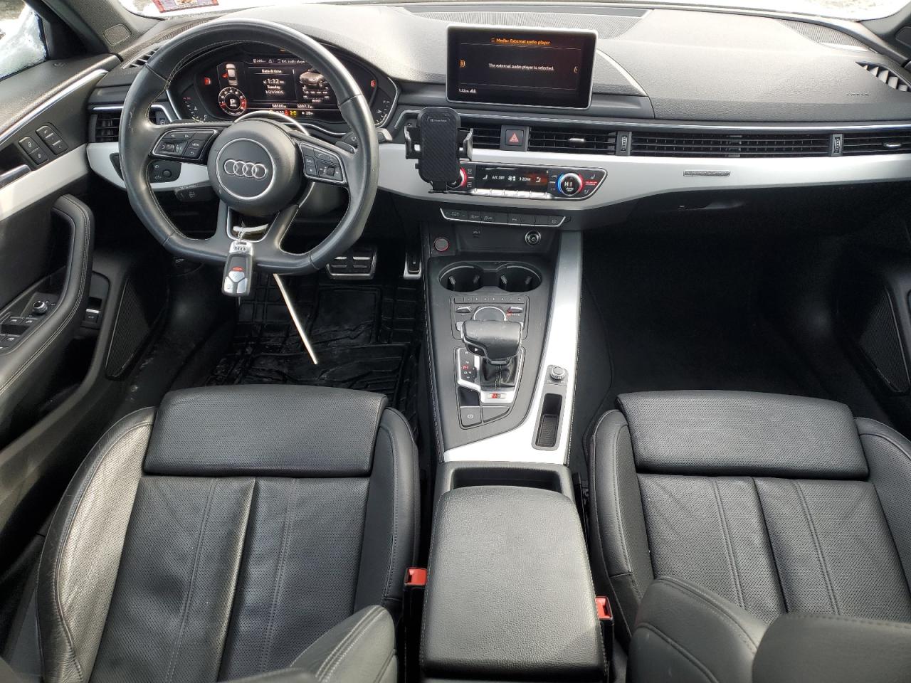 2019 Audi RS4 VIN WAUB4AF43KA119779 Copart auction photo, front end / side damage thumbnail 8