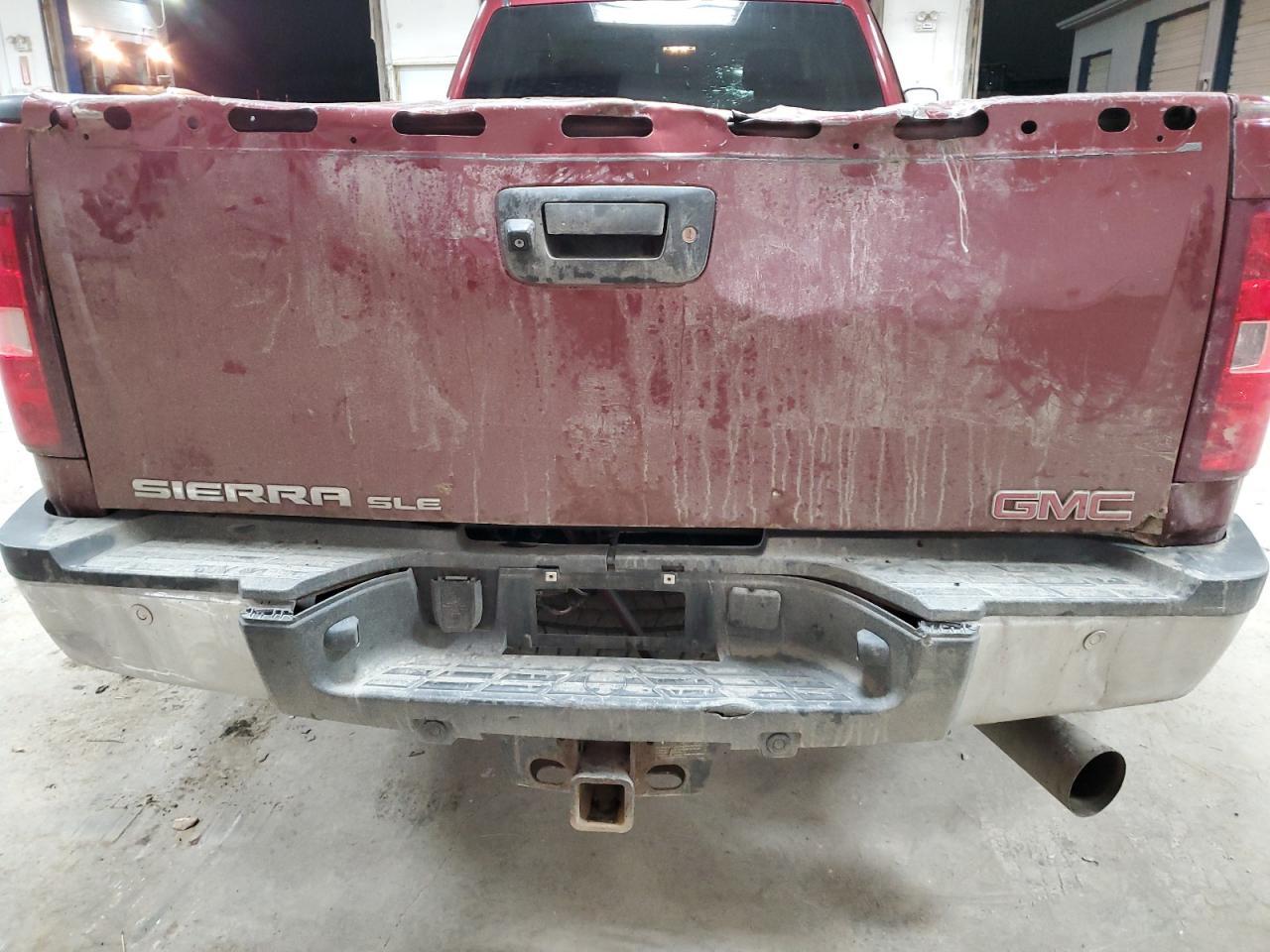 2014 GMC Sierra VIN 1GT423C80EF132839 Copart auction photo, front end / rear end damage thumbnail 10