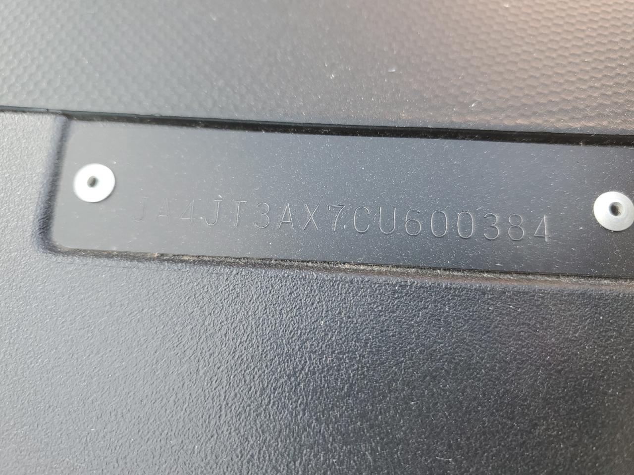 2012 Mitsubishi Outlander VIN JA4JT3AX7CU600384 Copart auction photo, side / mechanical damage thumbnail 13