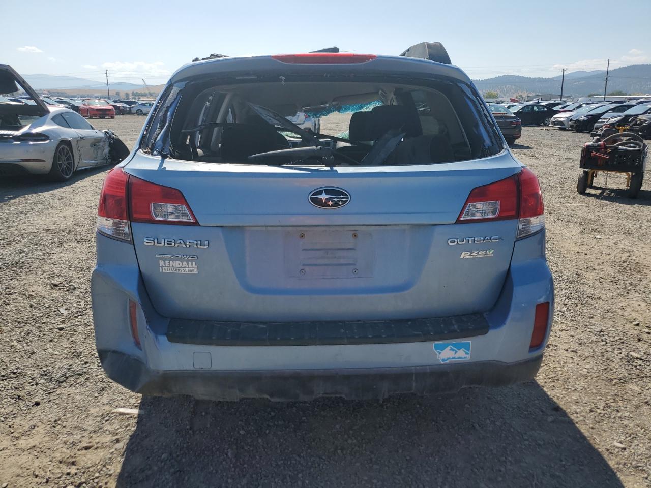 2012 Subaru Outback VIN 4S4BRBCC6C3290498 Copart auction photo, all over damage thumbnail 6