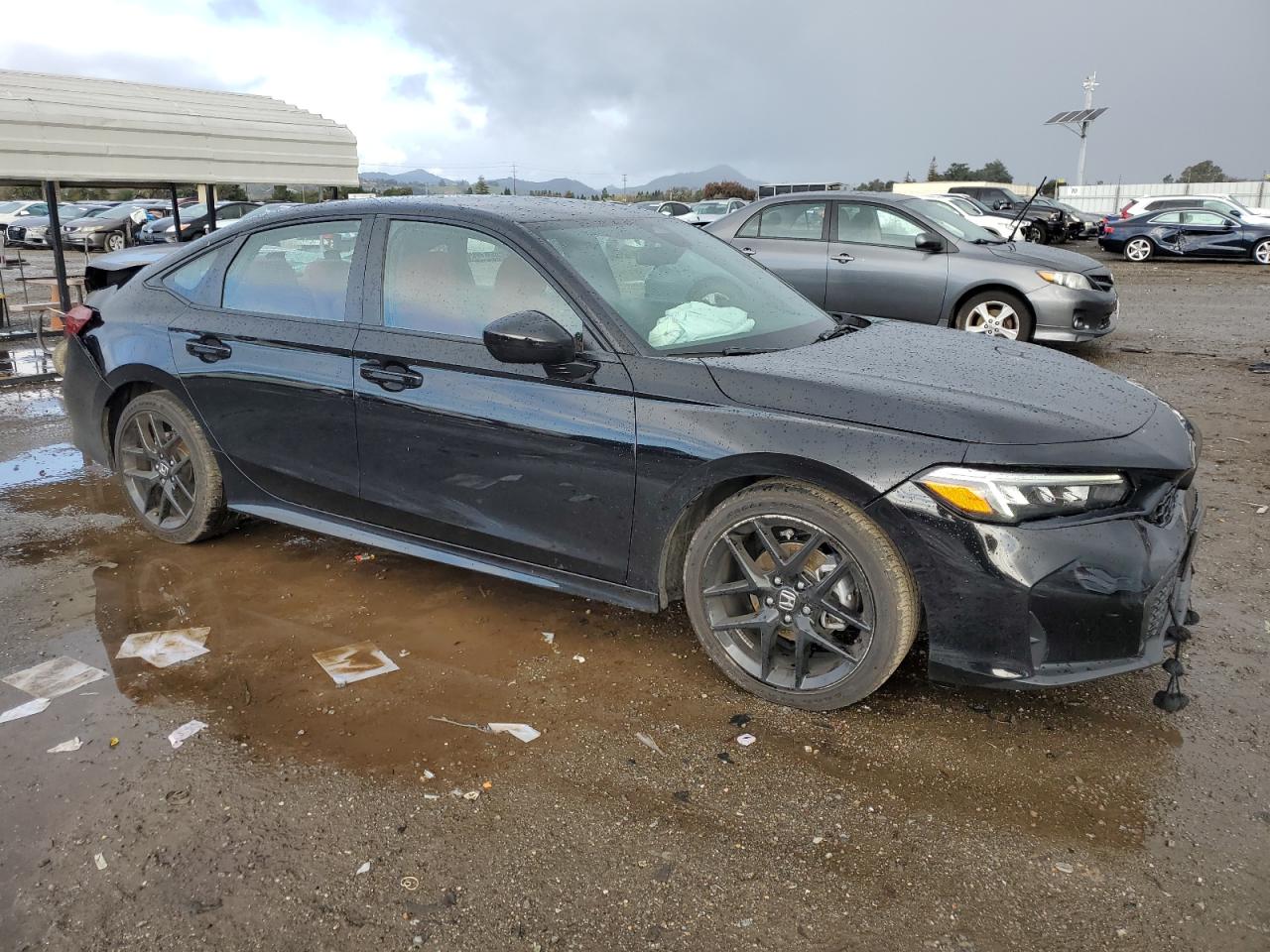 2025 Honda Civic VIN 2HGFE2F52SH526575 Copart auction photo, rear end / front end damage thumbnail 4