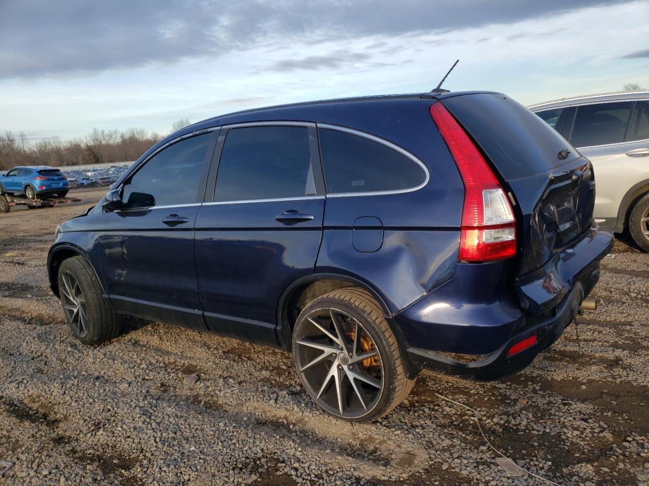2007 Honda CR-V VIN 5J6RE48757L000614 Copart auction photo, rear end / front end damage thumbnail 2
