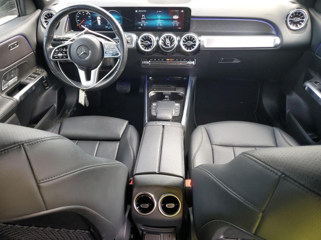 2022 Mercedes-Benz GLB VIN W1N4M4GB7NW193927 Copart auction photo, front end / rear end damage thumbnail 8