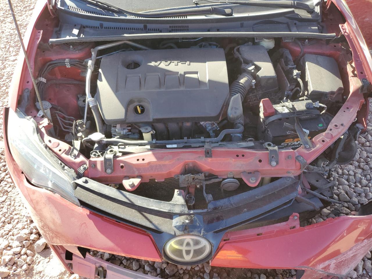 2018 Toyota Corolla VIN 5YFBURHE2JP816328 Copart auction photo, all over damage thumbnail 11