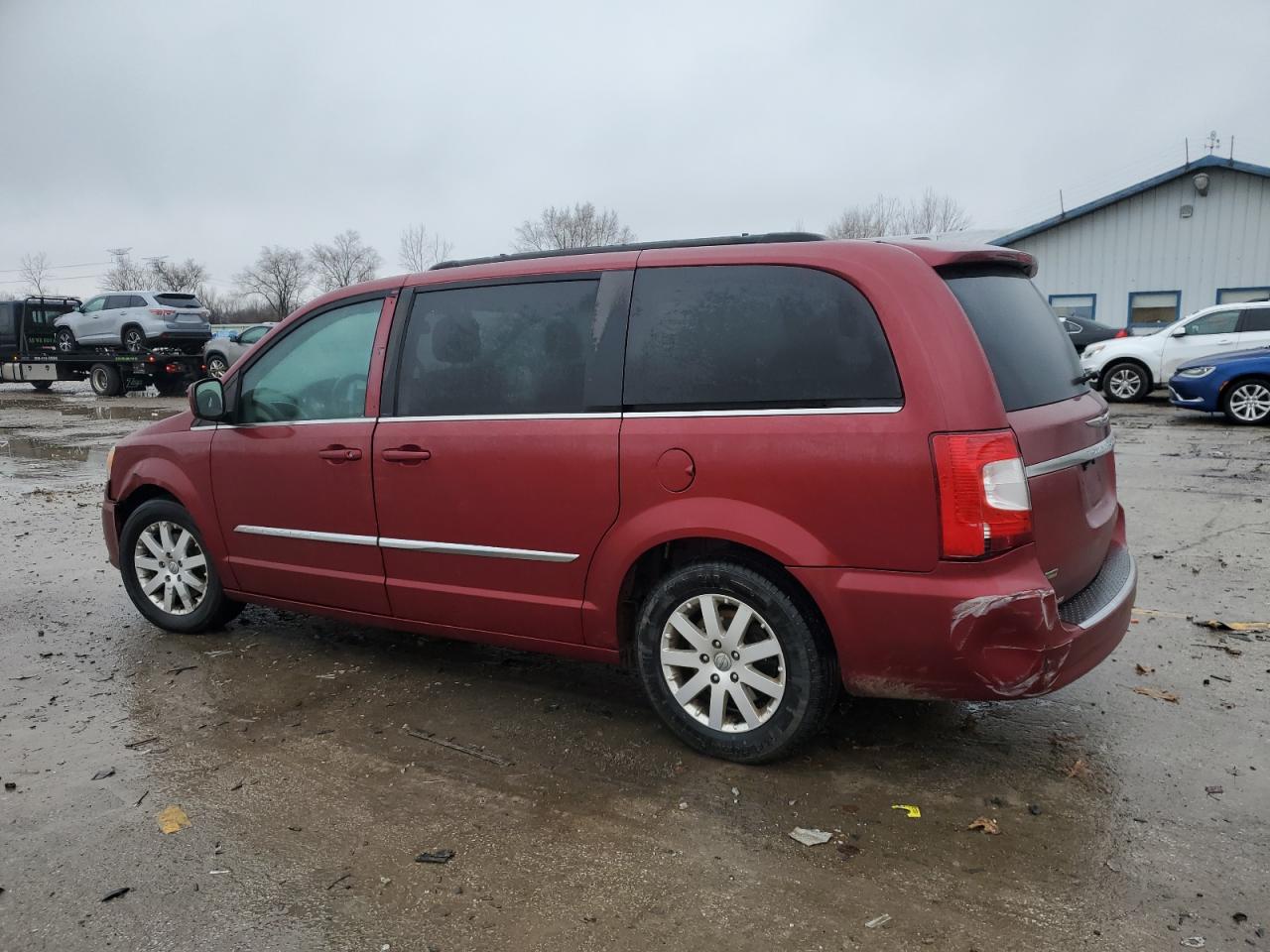 2013 Chrysler Town & Country VIN 2C4RC1BG8DR793297 Copart auction photo, front end damage thumbnail 2