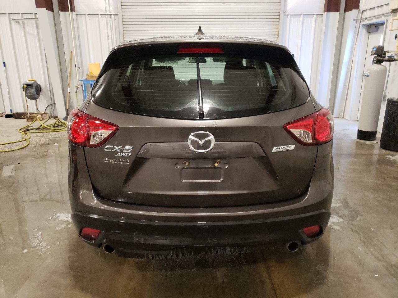 2016 Mazda CX-5 VIN JM3KE4BY9G0879973 Copart auction photo, front end / side damage thumbnail 6
