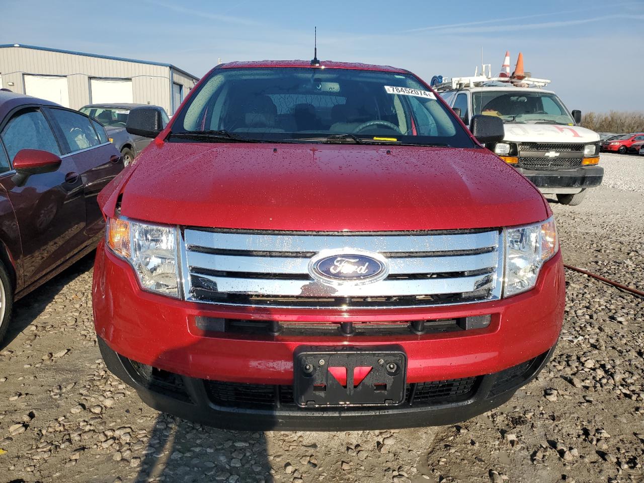 2010 Ford Edge VIN 2FMDK3GC7ABB77184 Copart auction photo, front end damage thumbnail 5