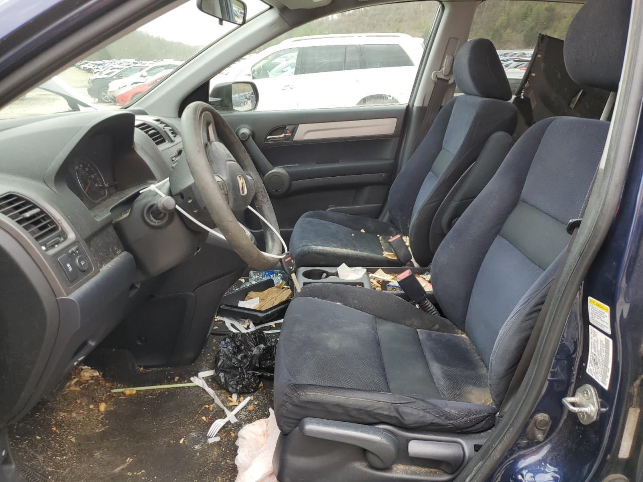 2010 Honda CR-V VIN 5J6RE4H55AL067770 Copart auction photo, water/flood / rollover damage thumbnail 7