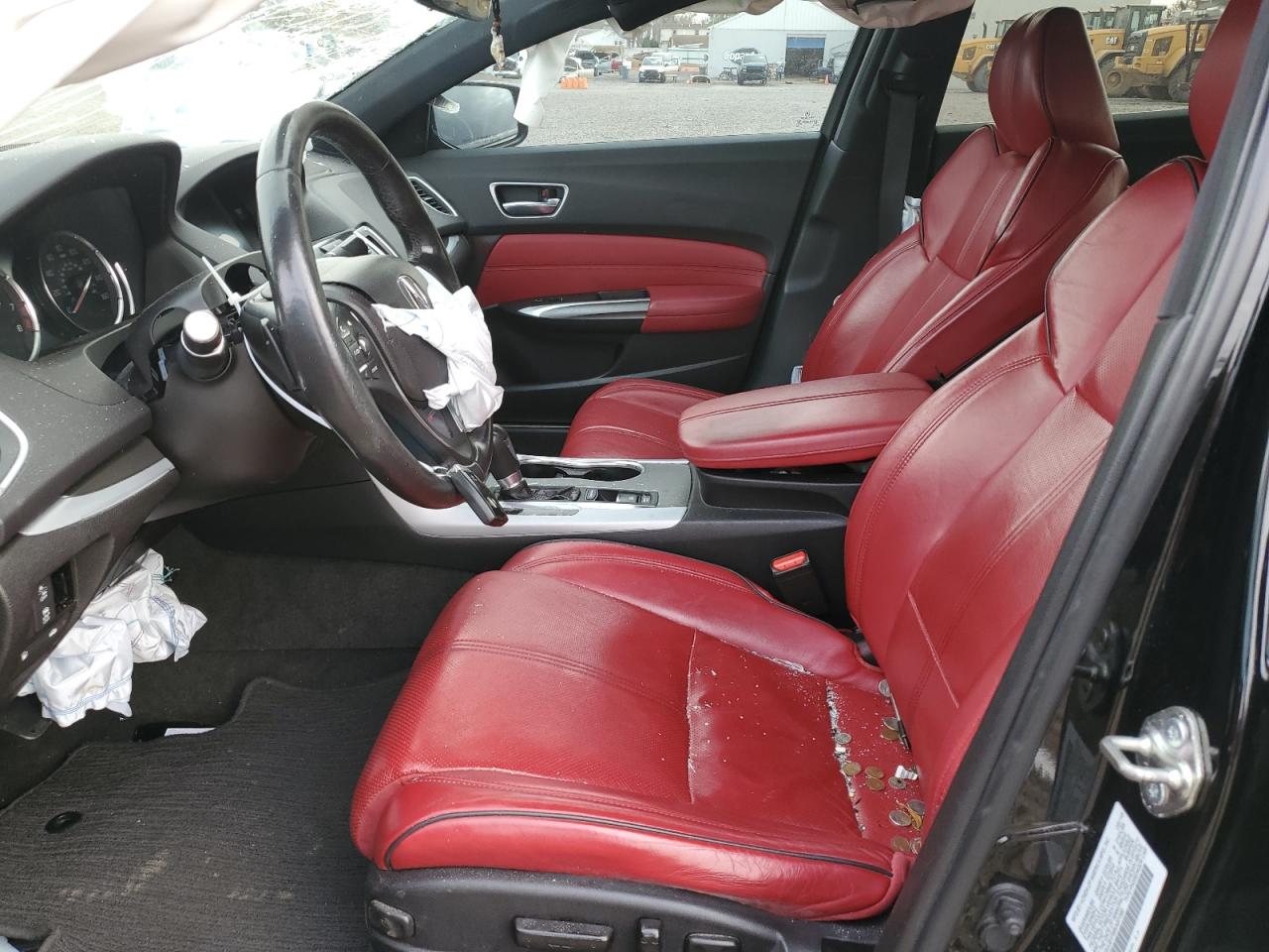 2019 Acura TLX VIN 19UUB1F69KA001580 Copart auction photo, rollover damage thumbnail 7
