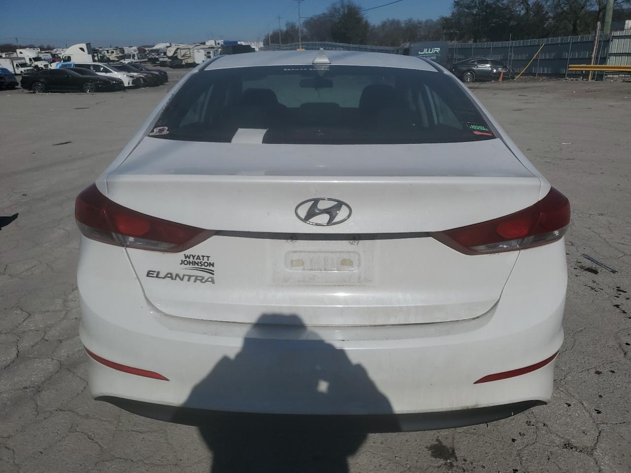 2018 Hyundai Elantra VIN 5NPD84LF8JH302853 Copart auction photo, front end / minor dent/scratches damage thumbnail 6