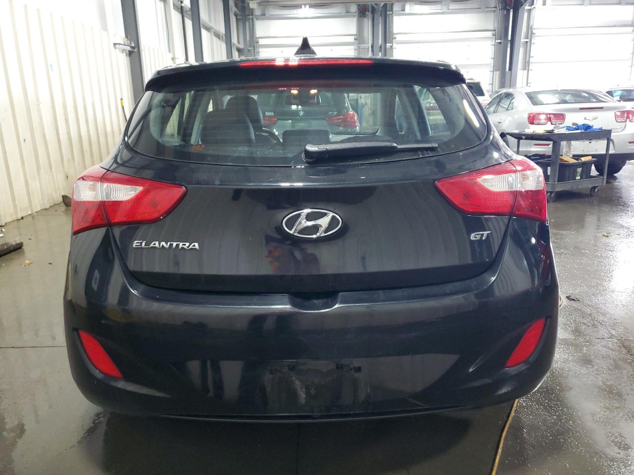 2013 Hyundai Elantra VIN KMHD35LE8DU124525 Copart auction photo, side damage thumbnail 6