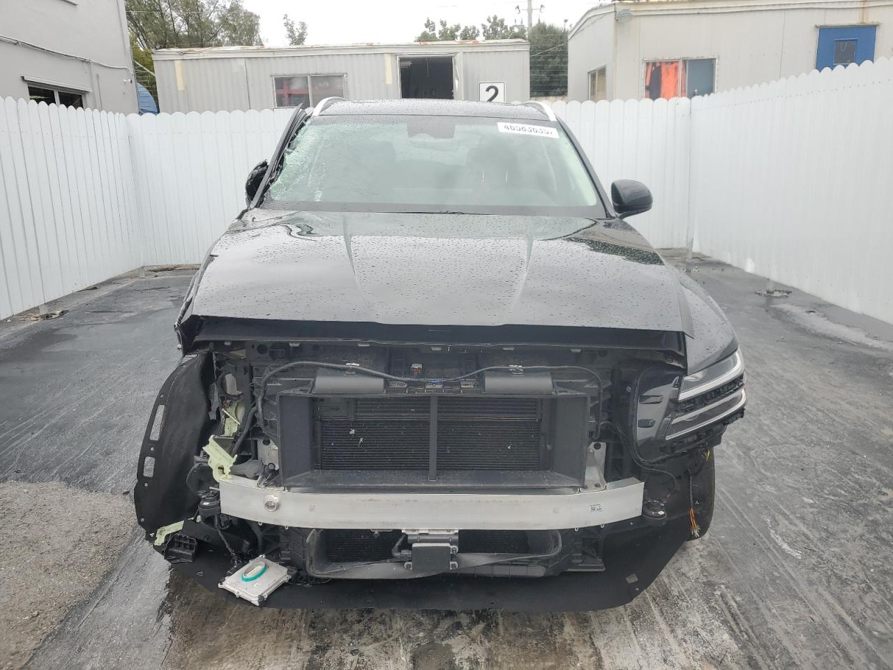 2024 Genesis Gv80 VIN KMUHCESCXRU202975 Copart auction photo, side / front end damage thumbnail 5