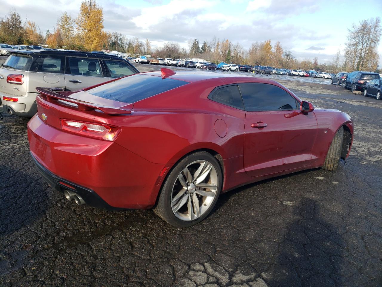 2016 Chevrolet Camaro VIN 1G1FH1R79G0132749 Copart auction photo, frame damage / front end damage thumbnail 3