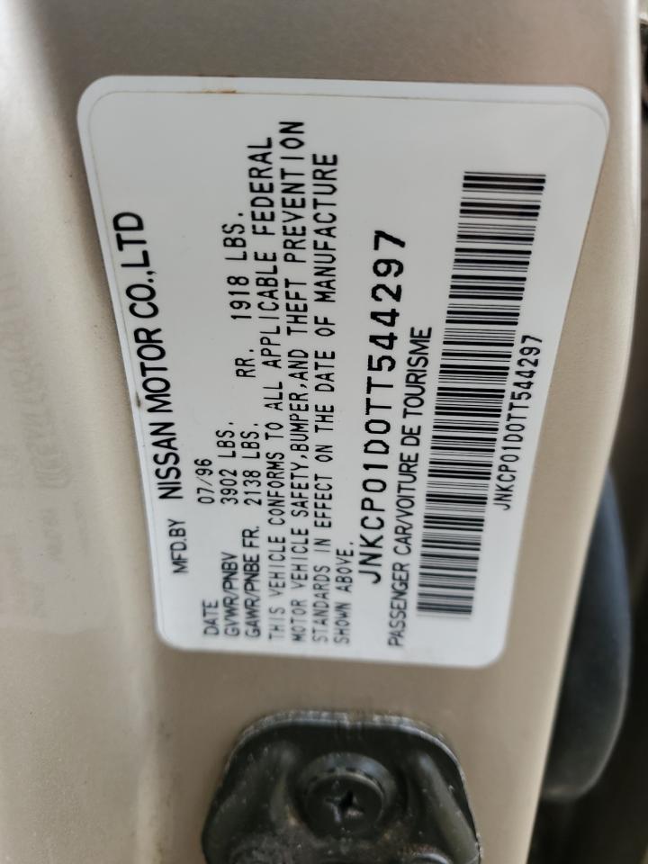 1996 Infiniti G VIN JNKCP01D0TT544297 Copart auction photo, rear end damage thumbnail 12