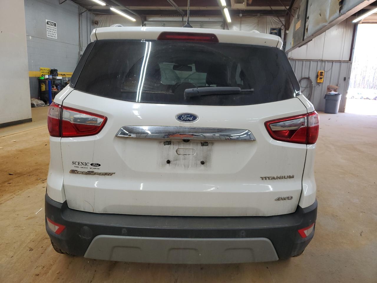 2019 Ford EcoSport VIN MAJ6S3KL6KC260326 Copart auction photo, front end damage thumbnail 6
