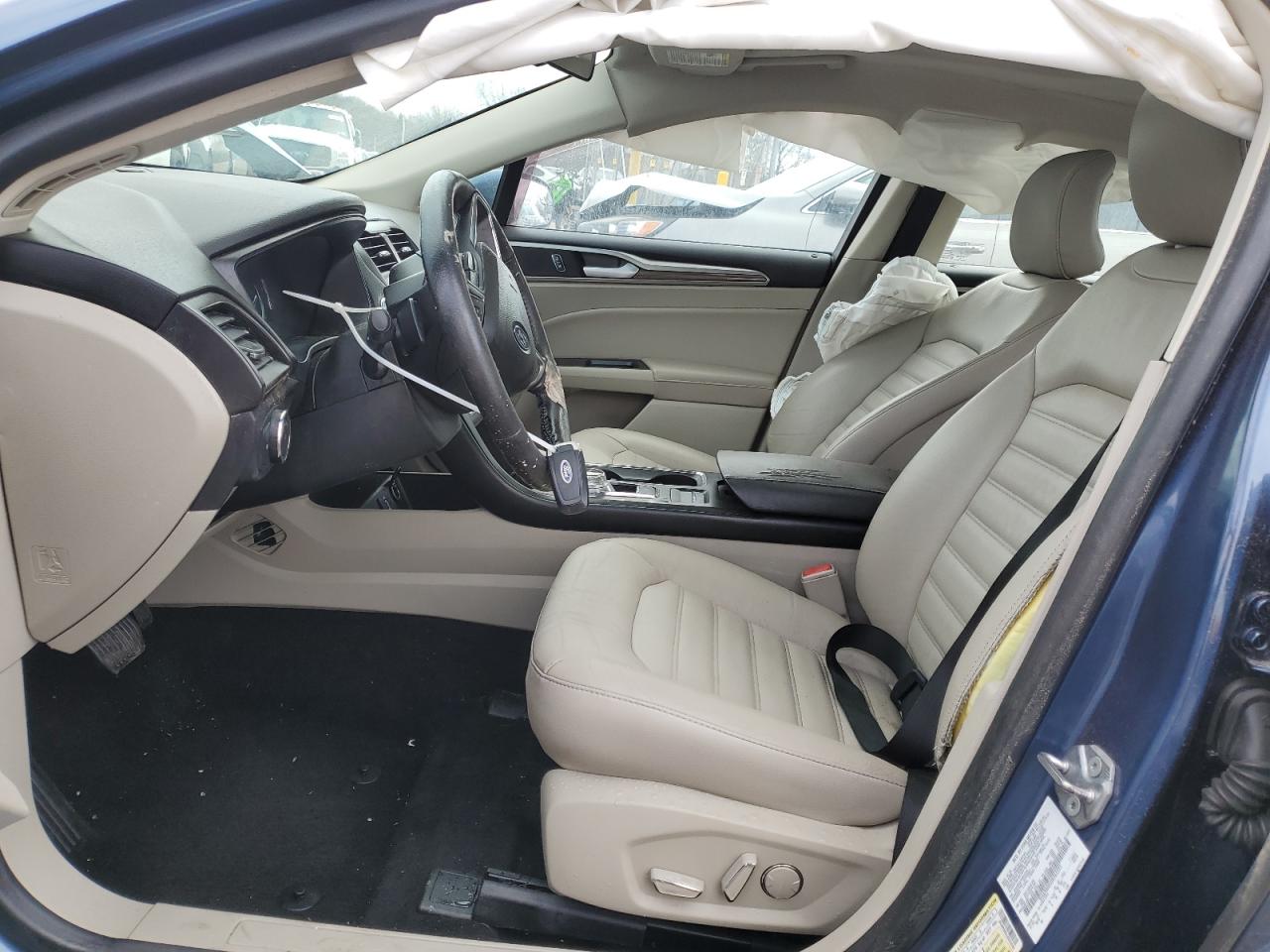 2018 Ford Fusion VIN 3FA6P0HD3JR265595 Copart auction photo, side / rear end damage thumbnail 7