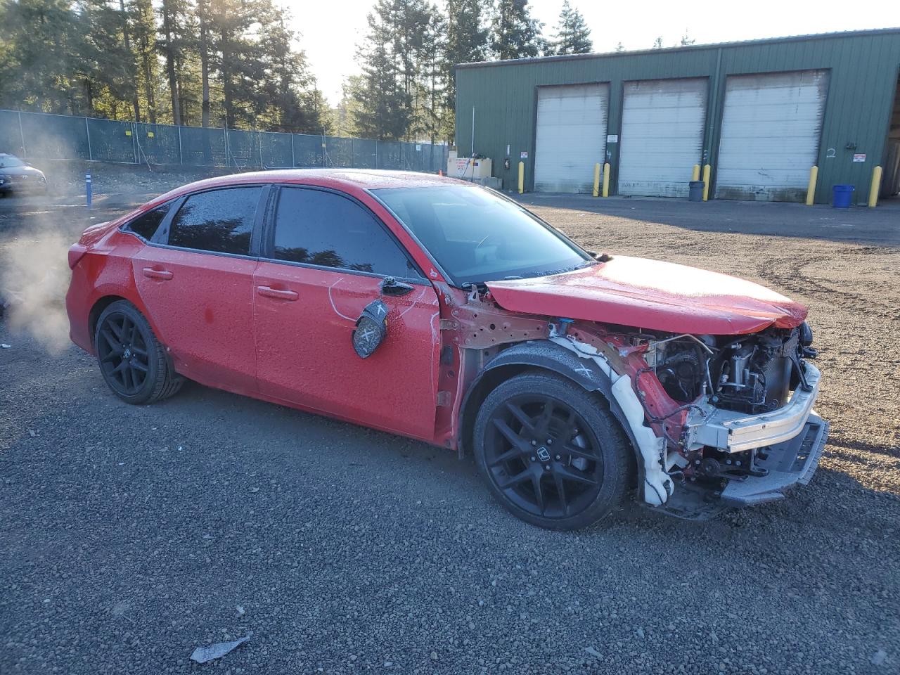 2022 Honda Civic VIN 2HGFE2F58NH546916 Copart auction photo, front end damage thumbnail 4