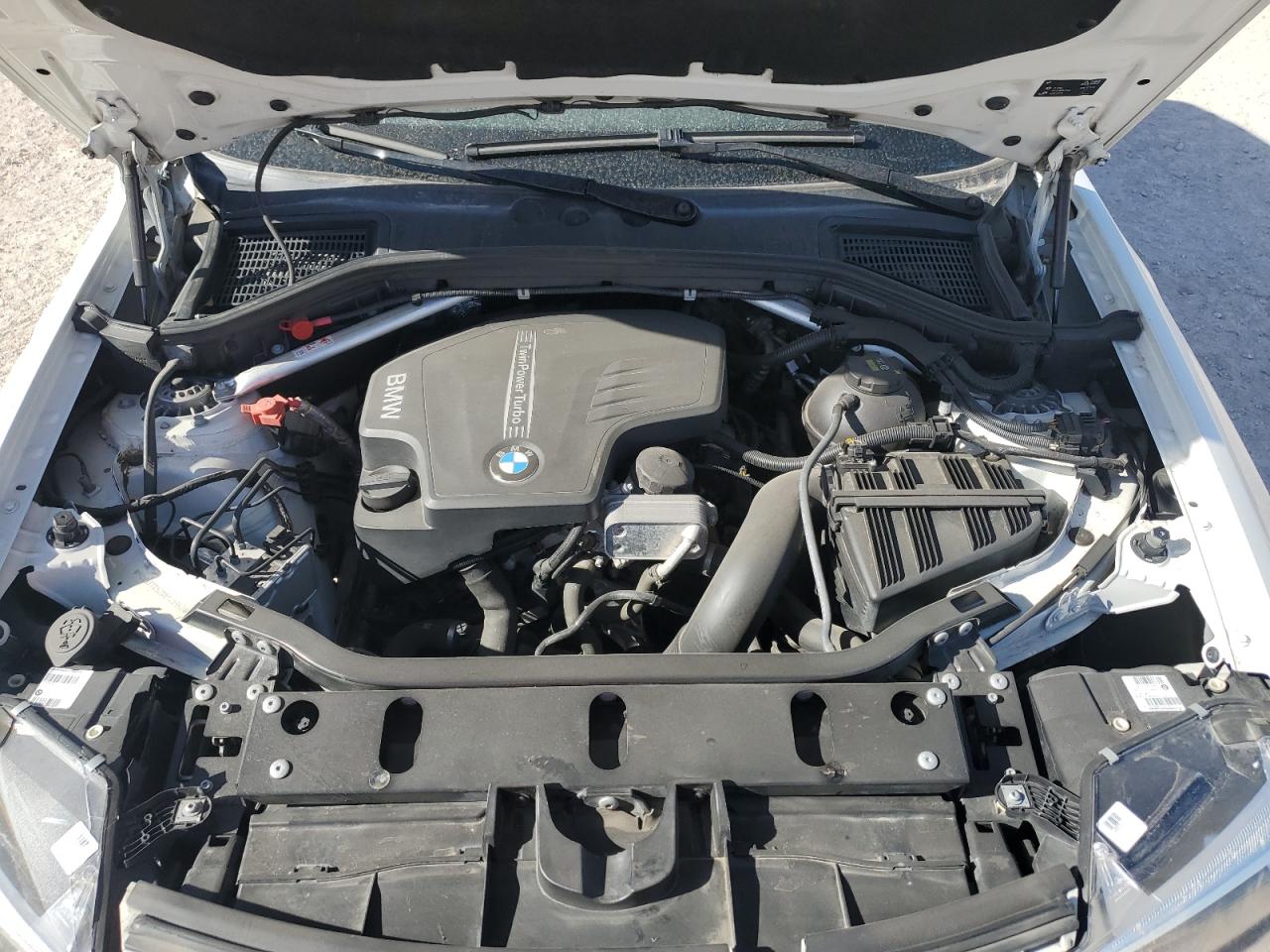 2016 BMW X3 VIN 5UXWZ7C52G0T43353 Copart auction photo, front end / side damage thumbnail 14