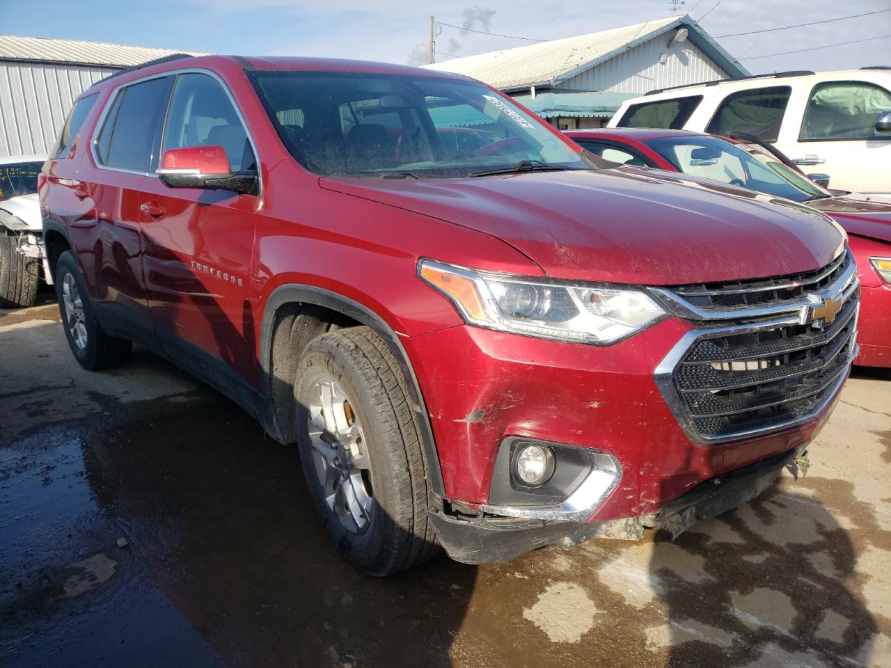 2020 Chevrolet Traverse VIN 1GNERGKW7LJ198829 Copart auction photo, front end / rear end damage thumbnail 4