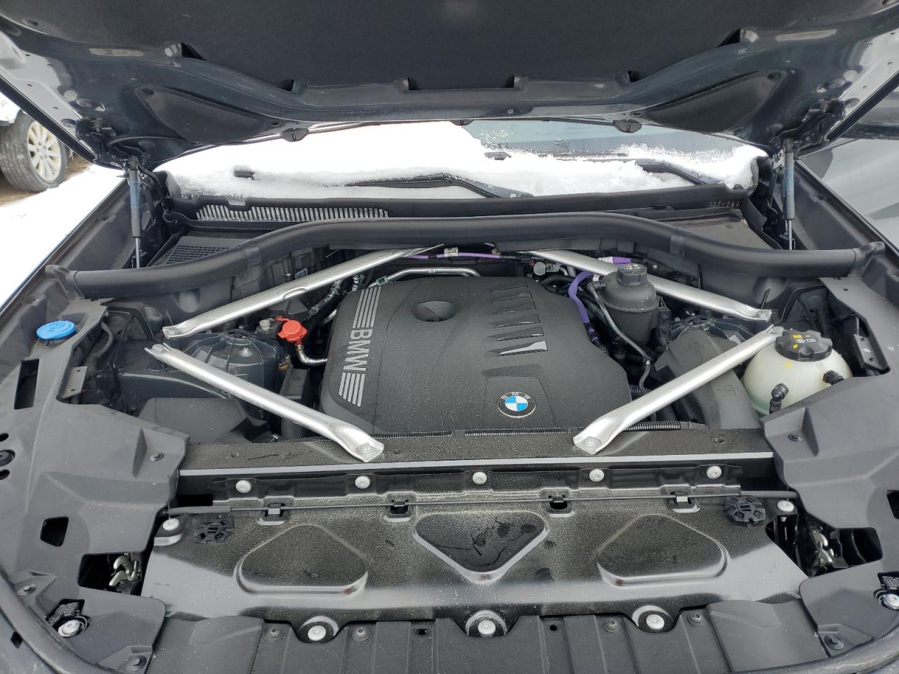 2024 BMW X5 VIN 5UX23EU08R9U81596 Copart auction photo, side damage thumbnail 12