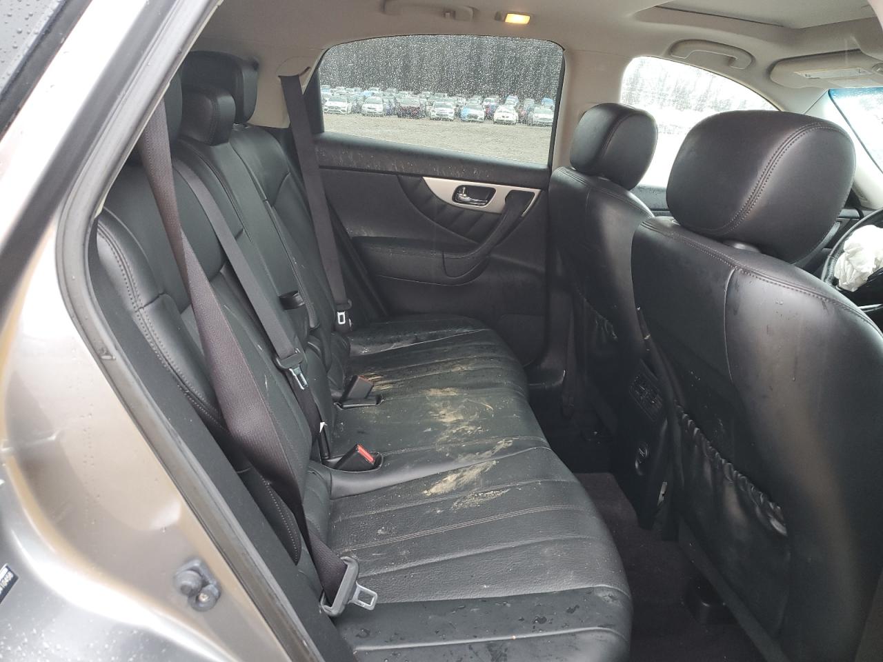 2017 Infiniti QX70 VIN JN8CS1MW7HM410458 Copart auction photo, front end damage thumbnail 11