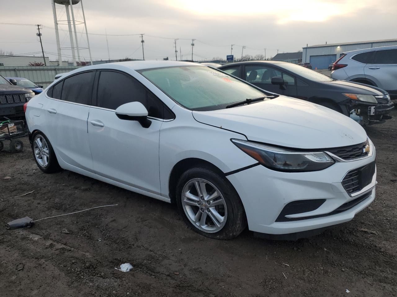 2017 Chevrolet Cruze VIN 1G1BE5SMXH7101498 Copart auction photo, side / rear end damage thumbnail 4