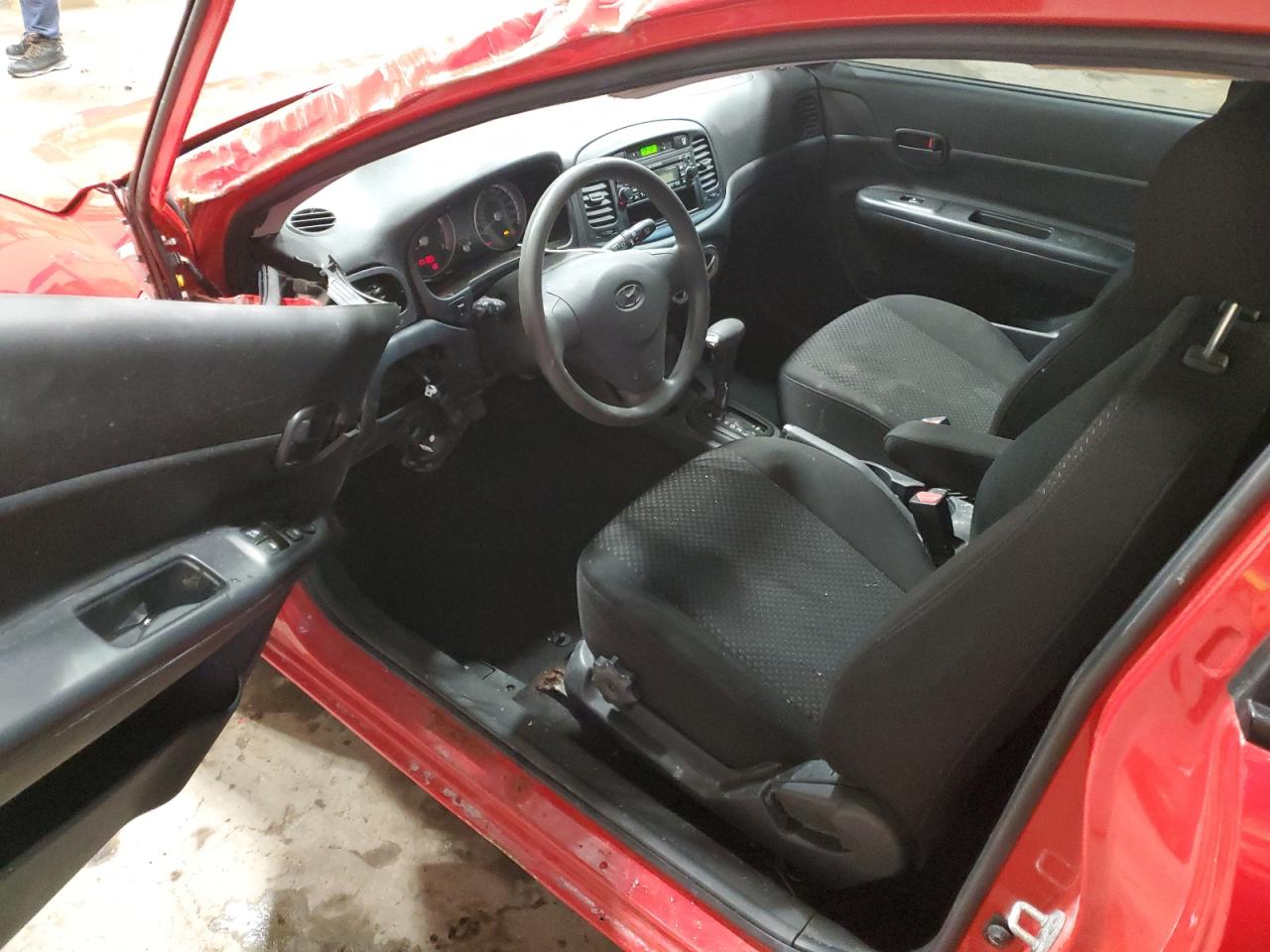2009 Hyundai Accent VIN KMHCN35C09U142899 Copart auction photo, rollover damage thumbnail 8