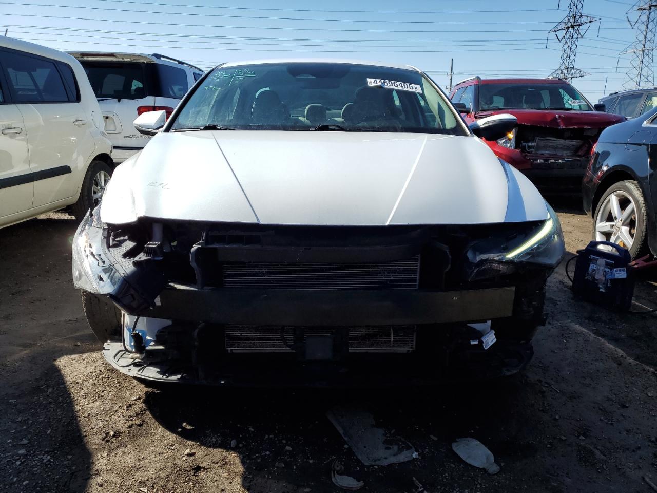 2021 Hyundai Elantra VIN 5NPLP4AG3MH031392 Copart auction photo, front end damage thumbnail 5
