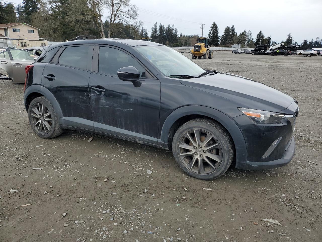 2017 Mazda CX-3 VIN JM1DKFC70H0162133 Copart auction photo, side damage thumbnail 4