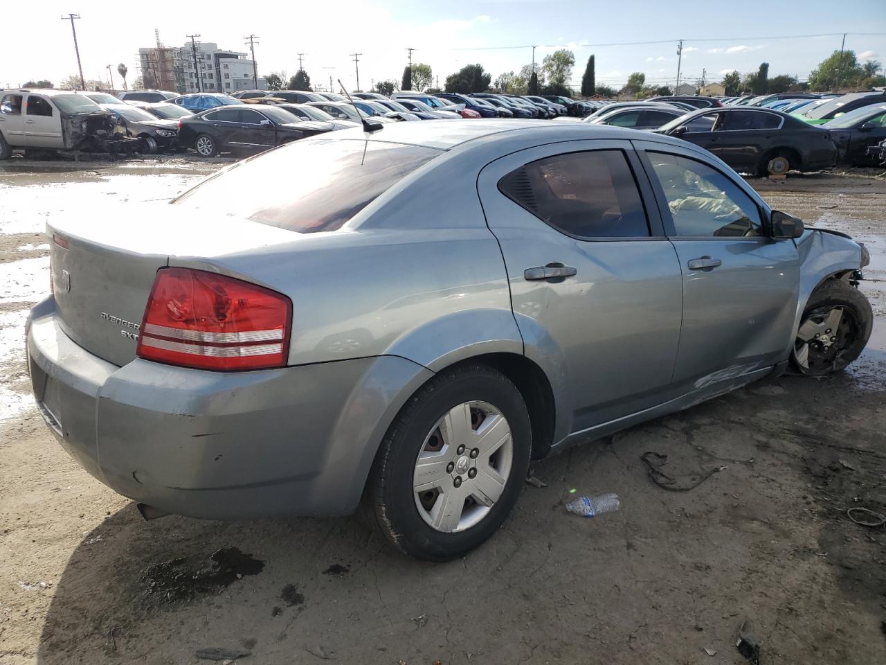 2010 Dodge Avenger VIN 1B3CC4FB0AN217011 Copart auction photo, all over damage thumbnail 3