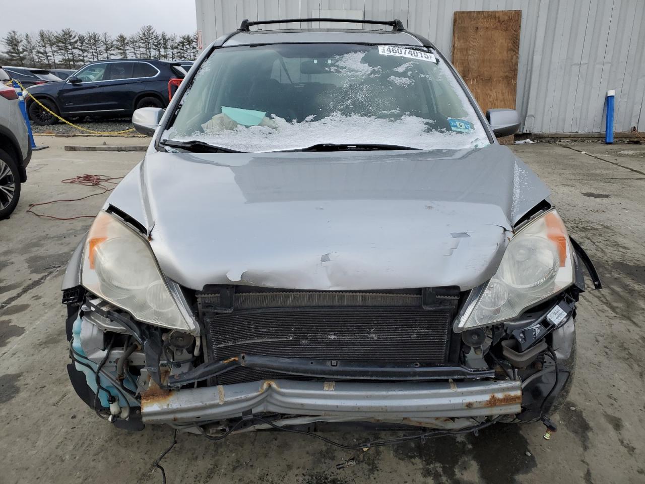 2007 Honda CR-V VIN JHLRE487X7C061384 Copart auction photo, front end / side damage thumbnail 5