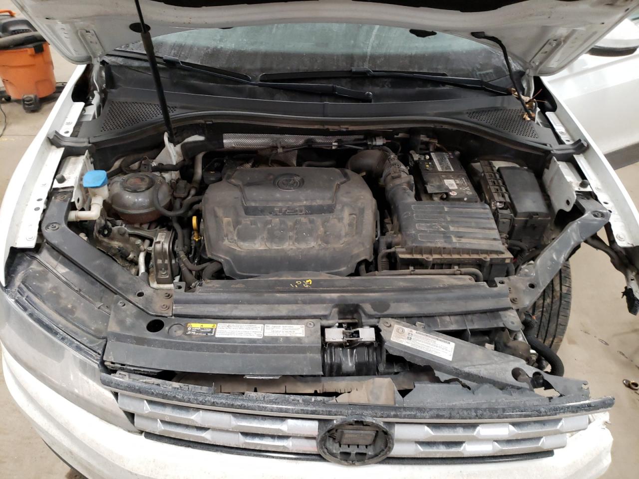 2019 Volkswagen Tiguan VIN 3VV2B7AX3KM081181 Copart auction photo, front end damage thumbnail 12