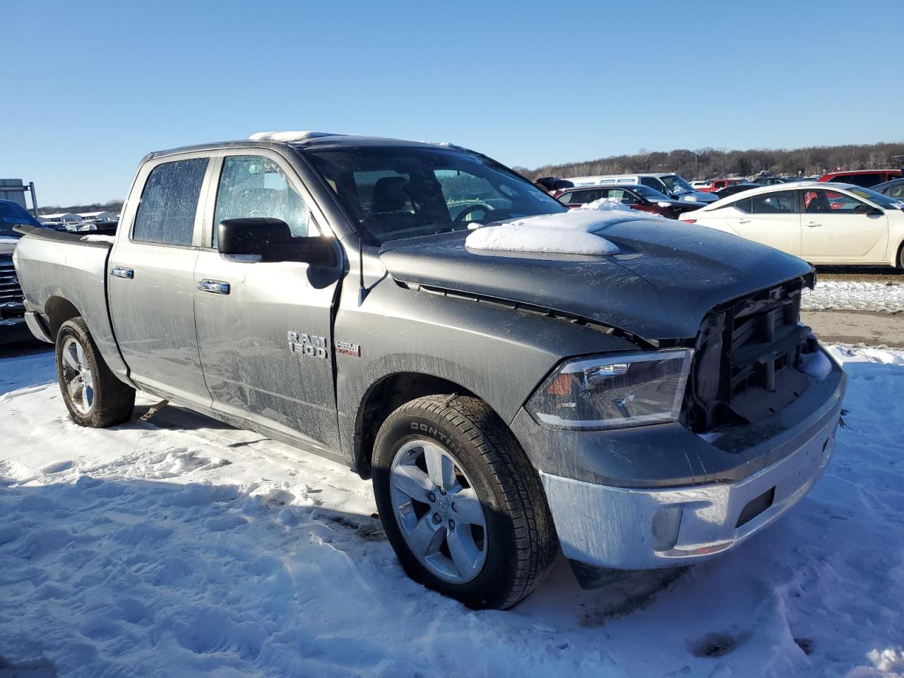 2013 RAM 1500 VIN 1C6RR7LT4DS630603 Copart auction photo, rollover damage thumbnail 4