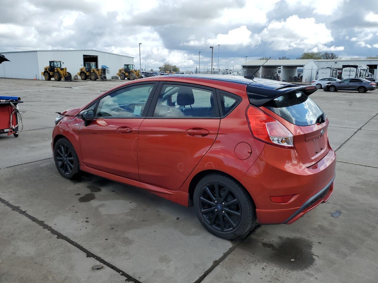 2019 Ford Fiesta VIN 3FADP4DJ5KM110927 Copart auction photo, front end damage thumbnail 2