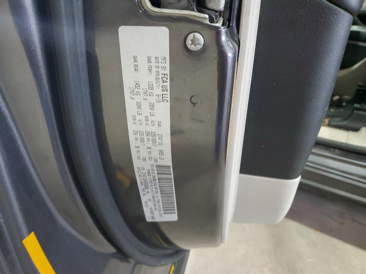 2019 Chrysler Pacifica VIN 2C4RC1BG4KR526283 Copart auction photo, front end / mechanical damage thumbnail 13