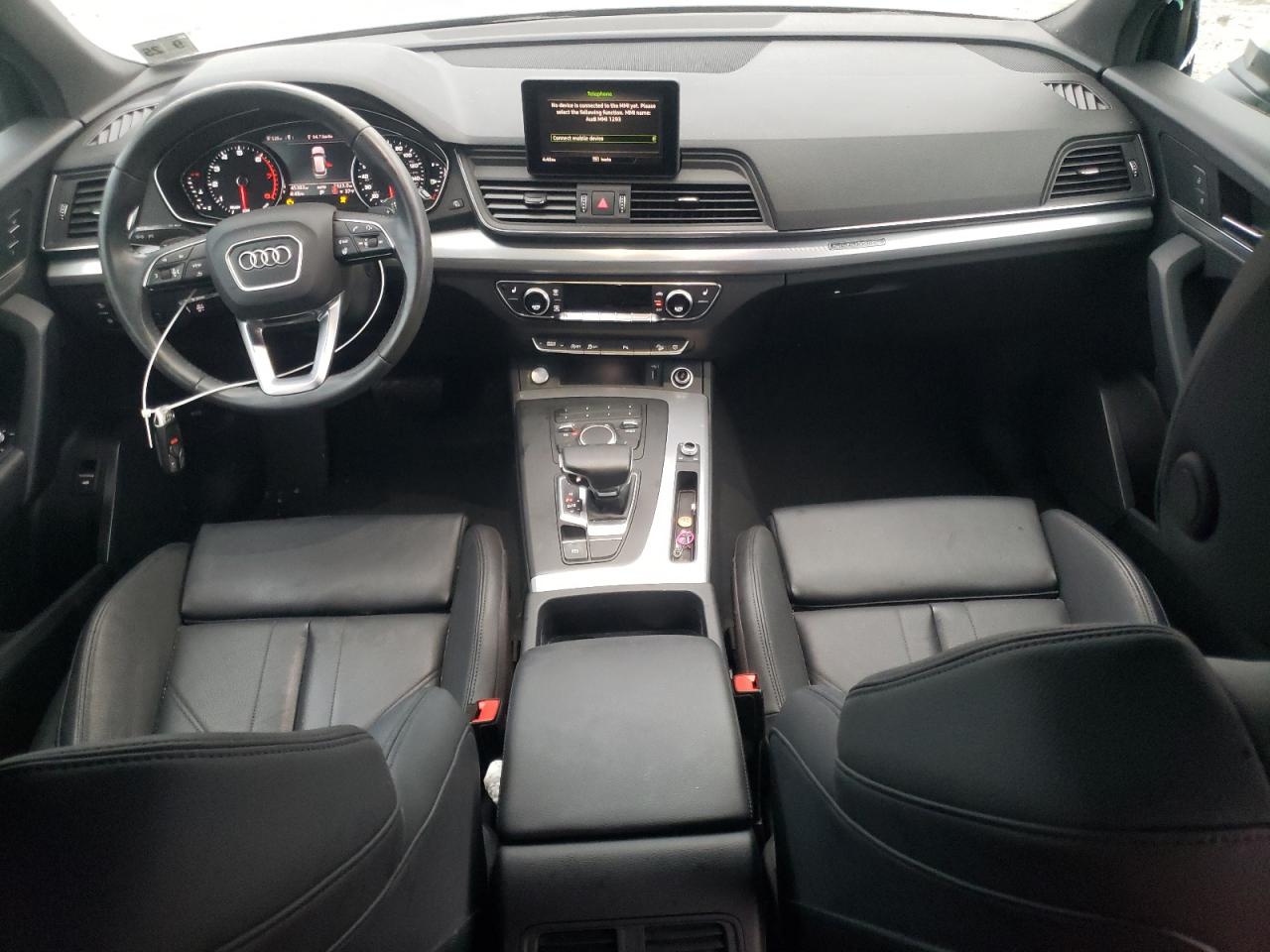 2020 Audi Q5 VIN WA1ANAFY5L2091293 Copart auction photo, side / rear end damage thumbnail 8
