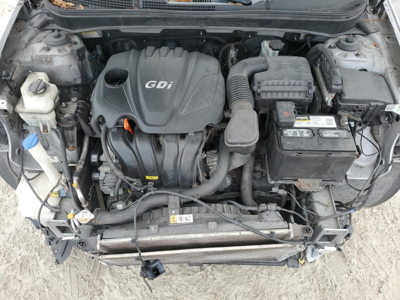 2013 Hyundai Sonata VIN 5NPEC4AC4DH616158 Copart auction photo, front end damage thumbnail 11